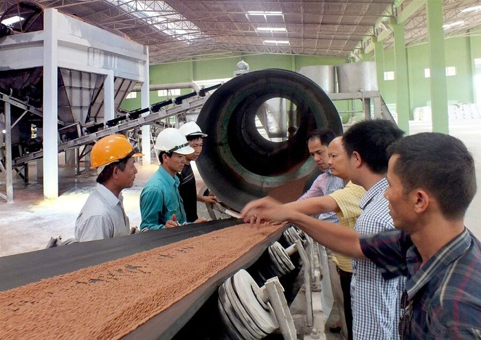 Dây chuyền sản xuất phân bón Tiến Nông Dây chuyền sản xuất phân bón Tiến Nông