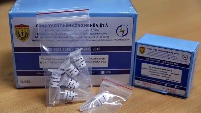 3 triệu que thử test nhanh SARS-CoV-2 được Công ty Việt Á nhập từ Trung Quốc với giá 21.560 đồng/test. (Ảnh: Int)