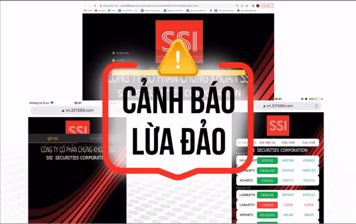 lừa đảo chứng khoán