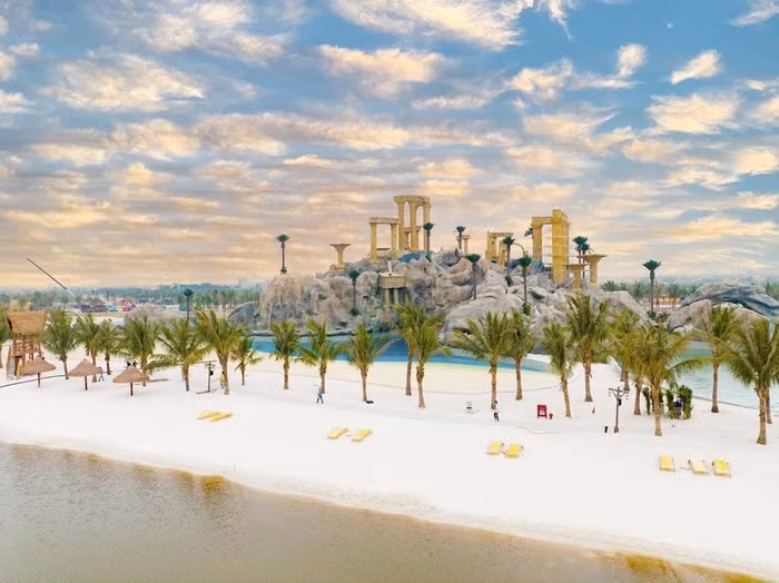 Tổ hợp công viên Biển tạo sóng nhân tạo Royal Wave Park lớn nhất Thế giới - siêu tiện ích của Vinhomes Ocean Park 2 – The Empire.
