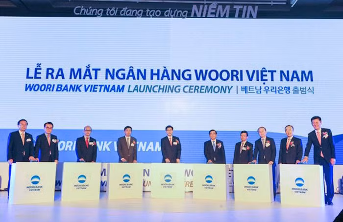 Ra mắt ngân hàng Woori Bank có 100% vốn Hàn Quốc