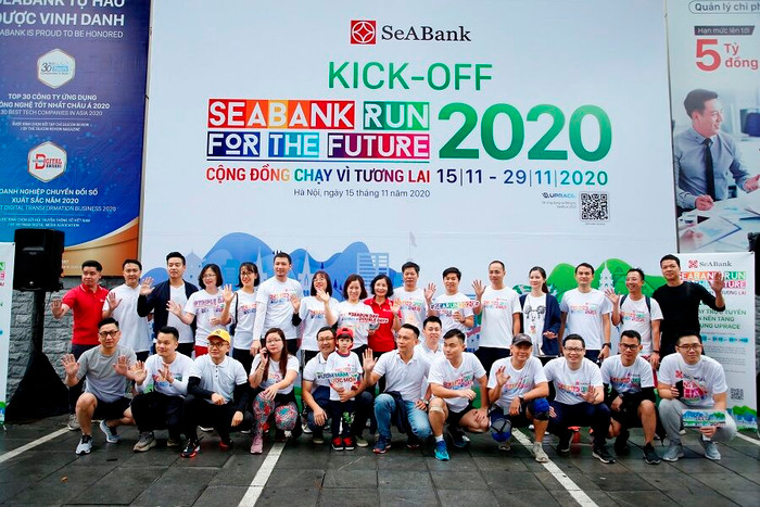 Gần 2.500 người tham gia giải chạy SeABank Run For The Future 2020