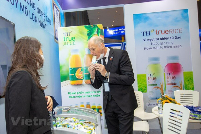Đa số các đại biểu nhận xét các sản phẩm từ TH true MILK rất phù hợp với khẩu vị, hoàn toàn có thể sánh ngang với sản phẩm của nước ngoài