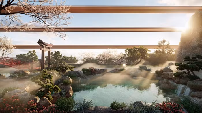 Thiên đường nghỉ dưỡng khoáng nóng Swanlake Residences tại Ecopark