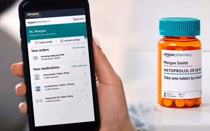 Amazon Pharmacy hiện cung cấp dịch vụ giao thuốc tận nhà