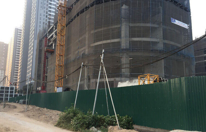 Dự án Sunshine Garden đột ngột dừng thi công không rõ lý do ảnh 2 Dự án Sunshine Garden đột ngột dừng thi công không rõ lý do ảnh 2