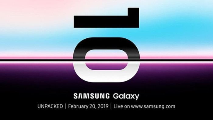 Samsung Galaxy S10 và smartphone gập ra mắt ngày 20/2