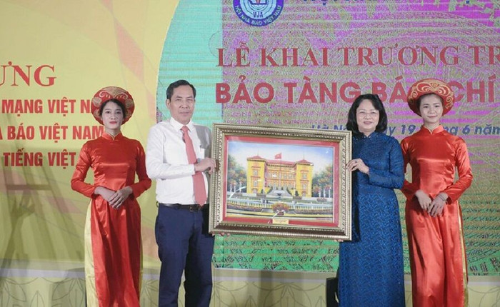 Khai trương Bảo tàng Báo chí Việt Nam