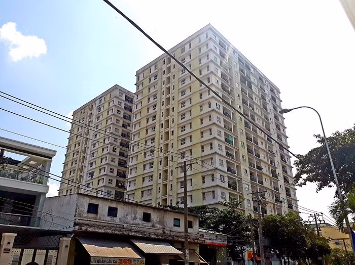 Chung cư Khang Gia Tân Hương bị Ngân hàng Nam Á siết nợ