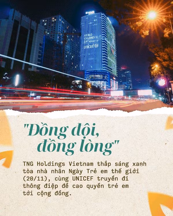 TNG Holdings Vietnam "gieo" nụ cười trên môi trẻ thơ