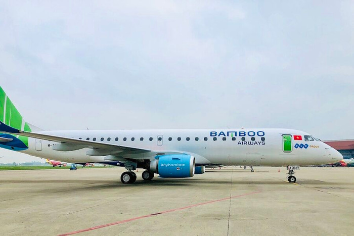 Bamboo Airways đón thêm máy bay phản lực Embraer