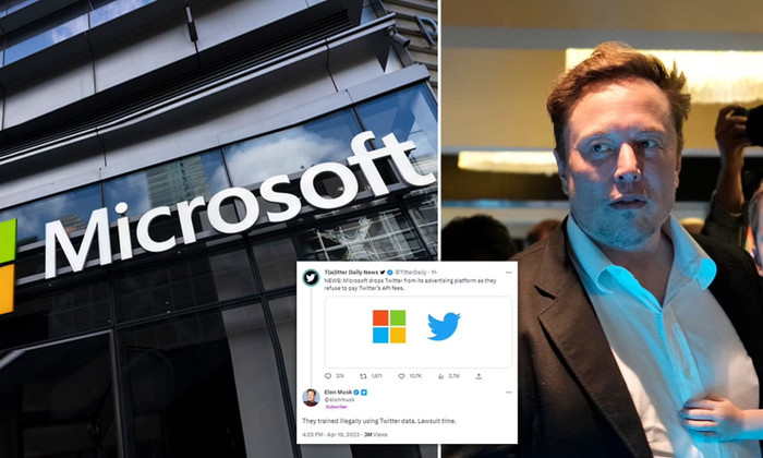 Elon Musk dọa kiện Microsoft vì sử dụng dữ liệu Twitter để đào tạo AI