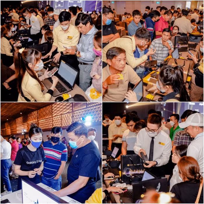 TGDĐ giao hàng sớm Galaxy Z4 đến khách hàng