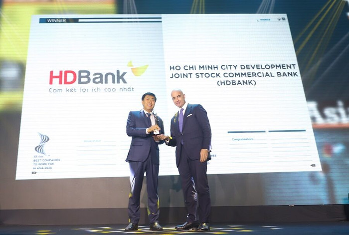 HDBank vào danh sách “Nơi làm việc tốt nhất châu Á” năm thứ 3 liên tiếp