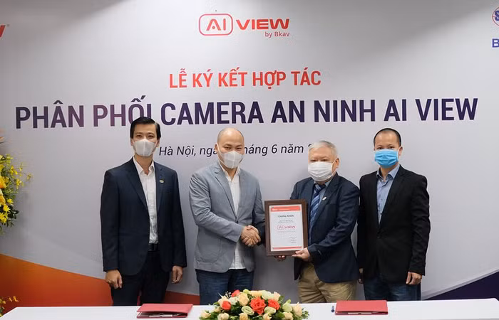 Bkav và Biển Bạc hợp tác phân phối camera an ninh AI View