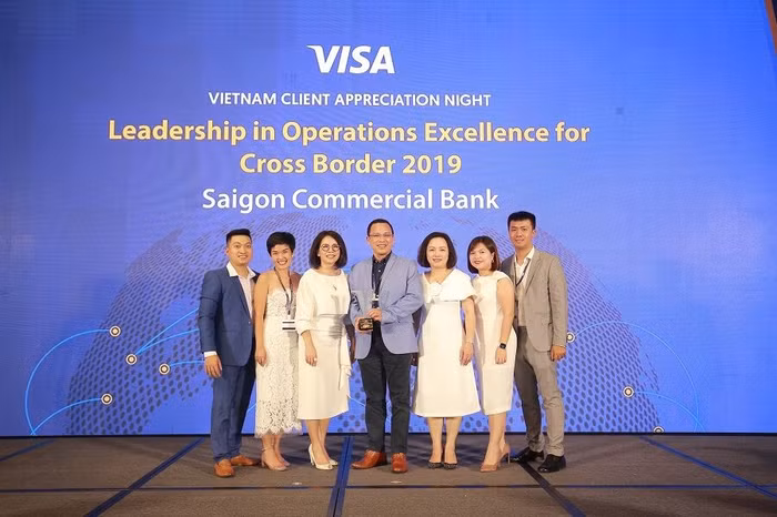 SCB tiếp tục đoạt giải thưởng về hoạt động vận hành giao dịch thẻ tại nước ngoài