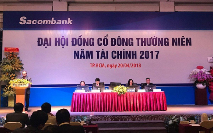 ĐHĐCĐ Sacombank: Mục tiêu lãi 1.880 tỷ đồng trong năm 2018, bầu người cũ của LienVietPostBank vào HĐQT