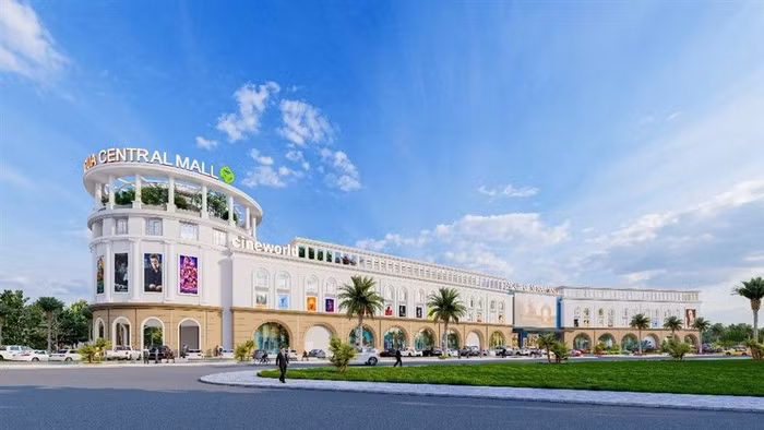 Aqua Central Mall cùng nhiều tiện ích chăm sóc sức khỏe, mua sắm, giải trí cao cấp, sẽ được hoàn thiện từ nay đến cuối năm góp phần tạo sự nhộn nhịp cho Aqua City. Ảnh phối cảnh: Novaland