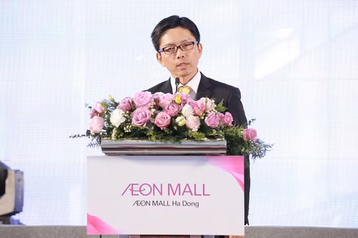 Ông Okaba Daisuke Công sứ Kinh tế Đại sứ quán Nhật Bản phát biểu tại sự kiện