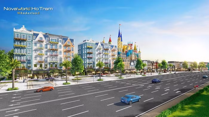 Wonderland có thiết kế, màu sắc độc đáo cùng quy hoạch bài bản