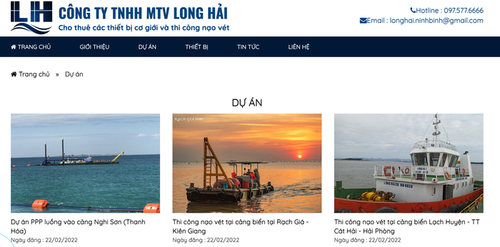 Ông Hoàng Văn Dinh là ông chủ của Công ty Long Hải - một "đại gia" bí ẩn của đất Ninh Bình Công ty Long Hải