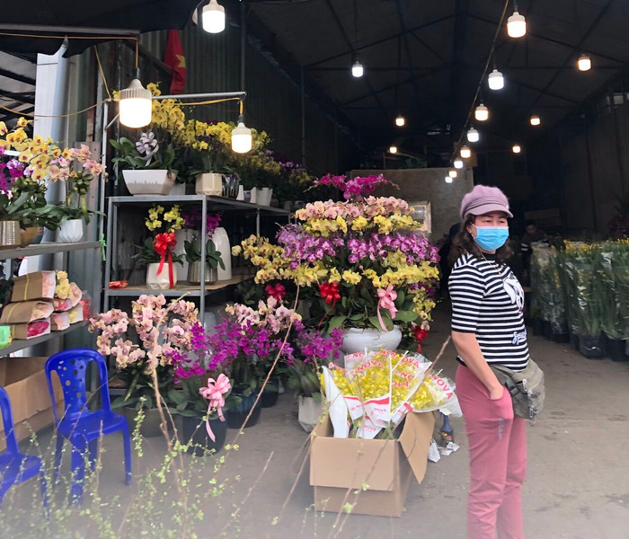 Chợ hoa những ngày giáp Tết ảnh 5