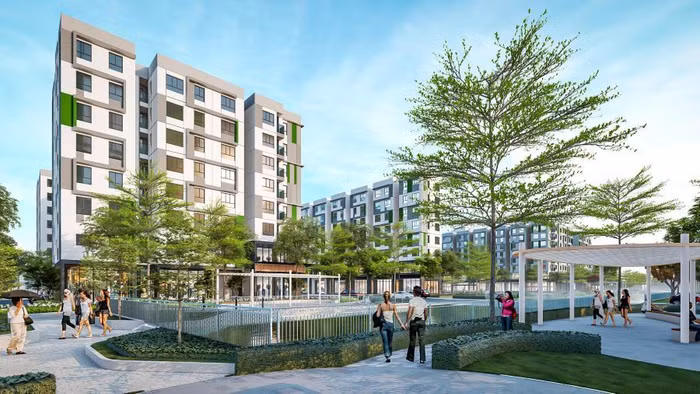 Dragon E-Home sở hữu thiết kế hiện đại và nằm tại khu Đông - cực phát triển mạnh của TPHCM