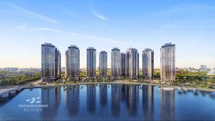 Phối cảnh mới của dự án Datxanhhomes Riverside