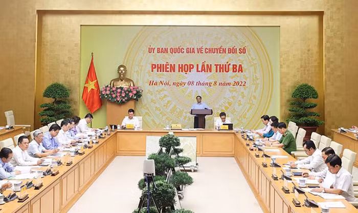 Toàn cảnh phiên họp. (Ảnh: VGP)