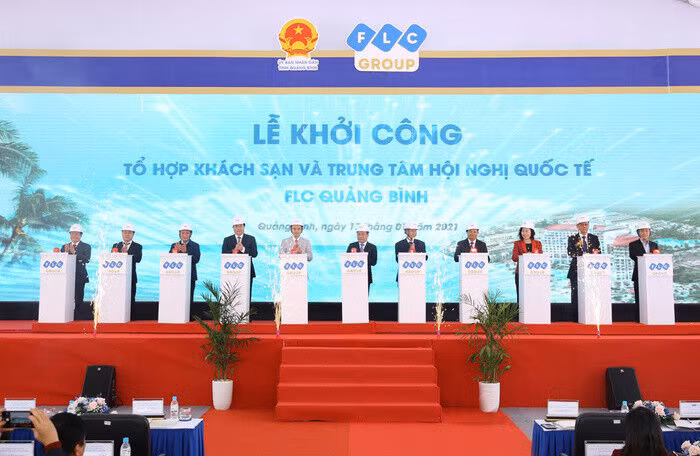 Tập đoàn FLC khởi công Tổ hợp khách sạn và Trung tâm Hội nghị Quốc tế tại FLC Quảng Bình.