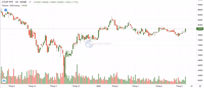 công ty FPT dự kiến trả cổ tức năm 2022 với tổng tỷ lệ 25%