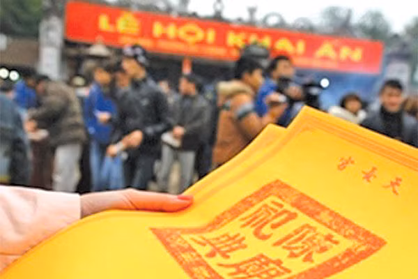 Lễ hội đền Trần năm 2017 sẽ phát ấn sớm hơn cho người dân