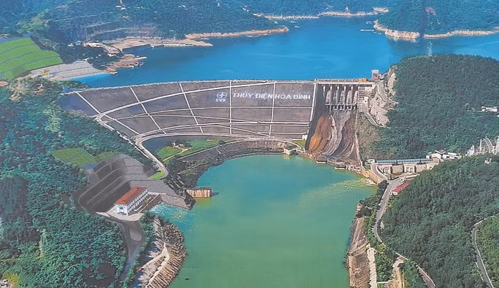 Phối cảnh Dự án nhà máy thủy điện Hòa Bình mở rộng