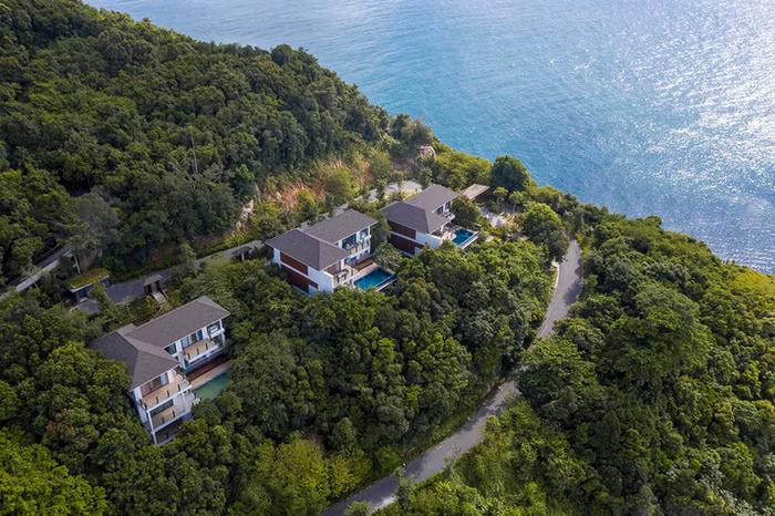 Những căn villa nghỉ dưỡng được Sun Group kiến tạo tại mũi Ông Đội