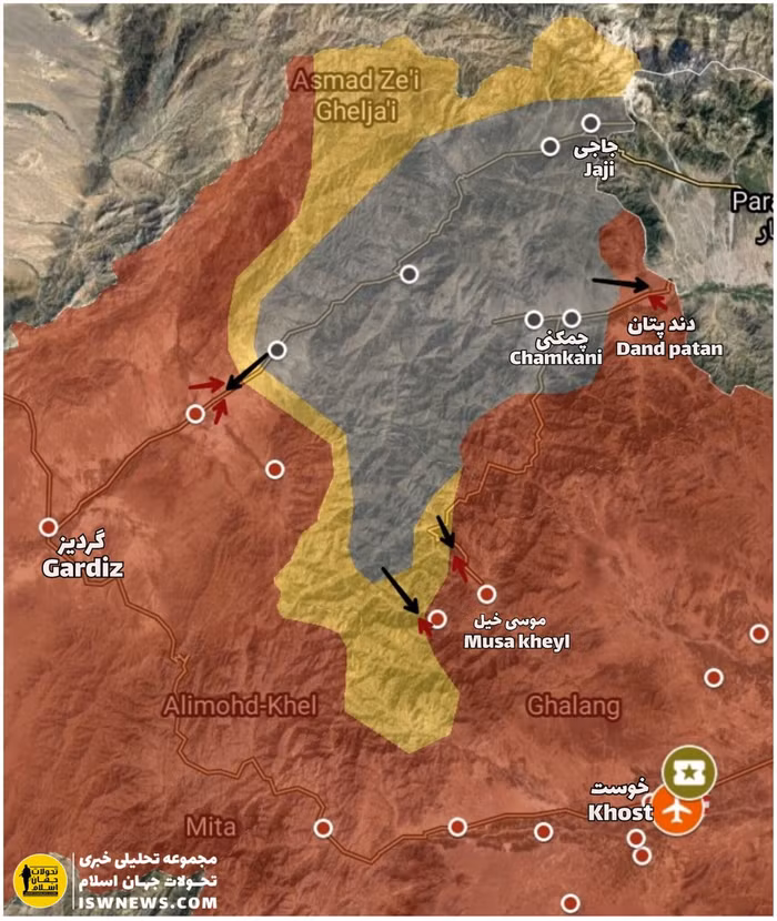 Lực lượng Taliban tiến công đánh chiếm huyện Dand Patan thuộc tỉnh Paktia.