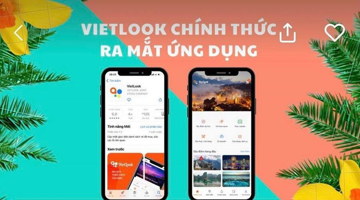 VIETLOOK ra mắt ứng dụng du lịch trên nền tảng iOS và Android