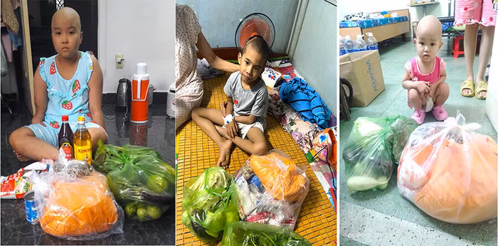 Túi an sinh từ Bình Phước góp phần san sẻ khó khăn với các hộ dân tại Quận Bình Thạnh đang vừa “gồng mình” chặn dịch, vừa “oằn lưng” lo cho trẻ nhỏ đáng thương mắc căn bệnh ung thư quái ác