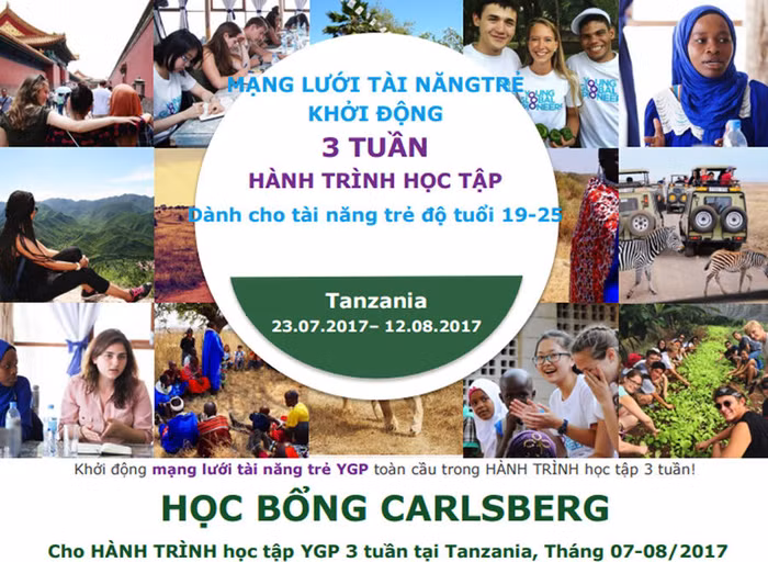 Carlsberg Việt Nam trao tặng học bổng cho bạn trẻ Việt Nam