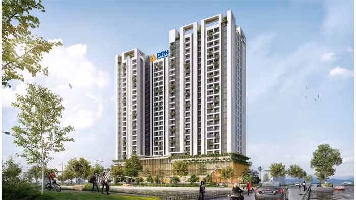 Khu căn hộ Aurora Residences đang được DRH Holdings hoàn thiện để bàn giao cho khách hàng
