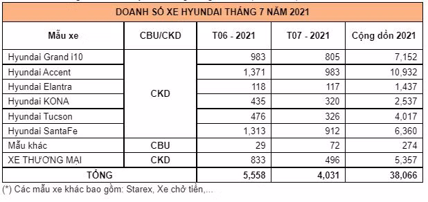 TC MOTOR công bố kết quả bán hàng tháng 7/2021 ảnh 3