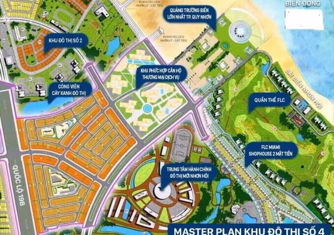 Bình Định chấp thuận đầu tư phân khu 2 dự án Nhơn Hội New City