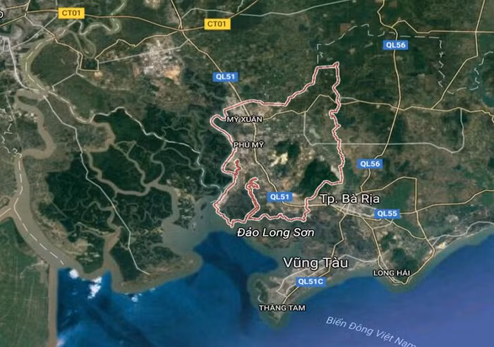 Duyệt quy hoạch 1/2000 khu đô thị 1.795 ha ở Bà Rịa - Vũng Tàu