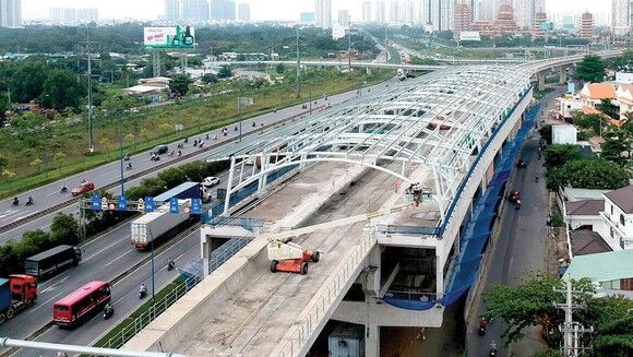 Để làm tuyến metro số 1 và 2, TP. HCM phải vay gần 54.000 tỷ đồng