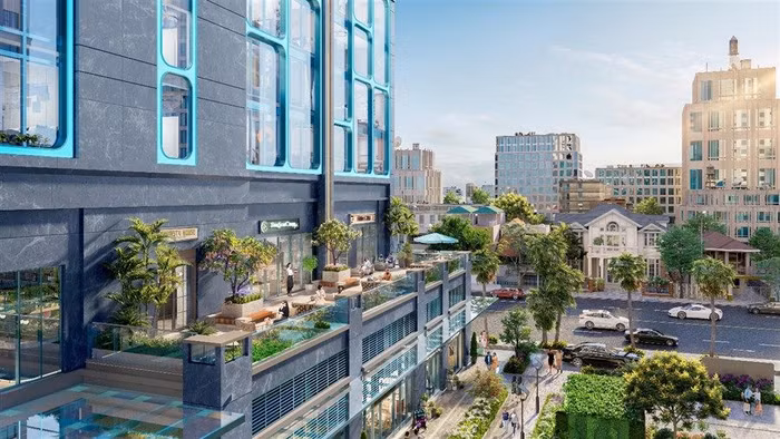 Shophouse tại The Grand Manhattan có nhiều tiềm năng sinh lời nhờ vị trí trung tâm, kết nối thuận tiện cũng như thiết kế ấn tượng