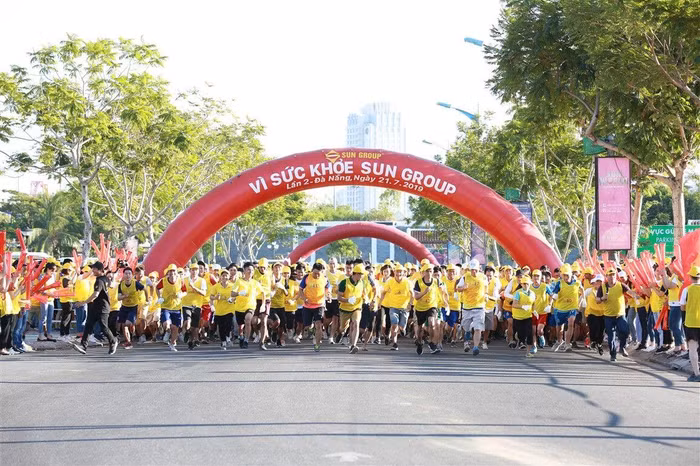 Giải chạy cán bộ nhân viên Sun Group
