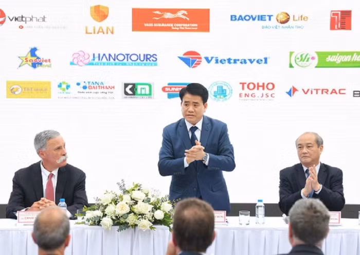 Giải đua xe F1 sẽ được tổ chức tại Hà Nội vào năm 2020