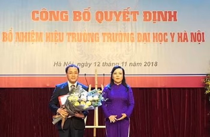Bộ Y tế bổ nhiệm Hiệu trưởng Trường Đại học Y Hà Nội