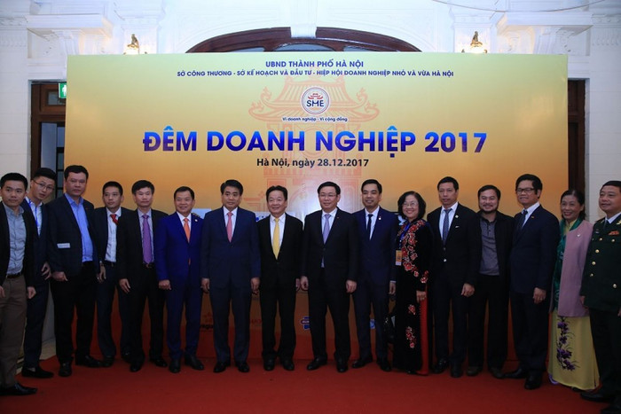 Hà Nội tôn vinh hơn 100 doanh nghiệp tại “Đêm doanh nghiệp 2018"