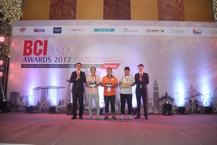 Dulux Professional đồng hành cùng giải thưởng BCI Asia 2017