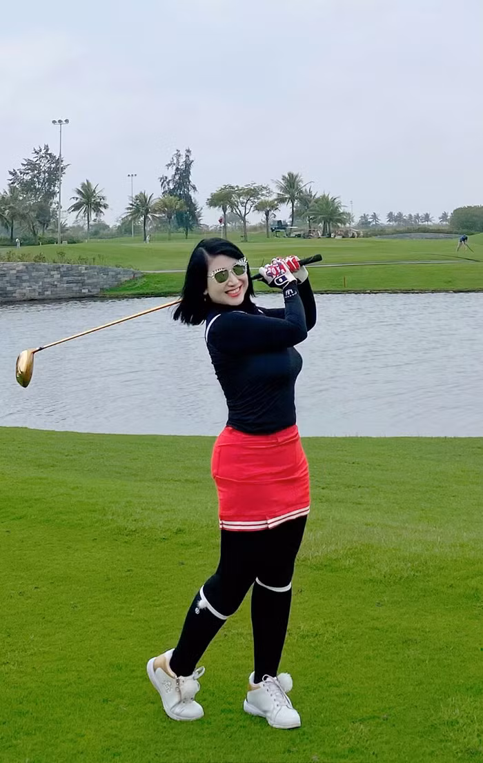 Golf là môn thể thao mà CEO Nguyễn Thị Loan rất say mê